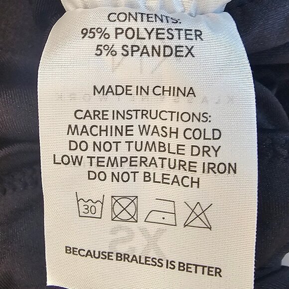 Klassy Network Elegant Black Draped Tank Top - Picture 8 of 9